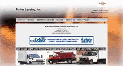 Desktop Screenshot of fisherleasing.com